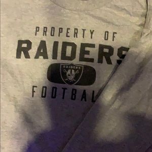 Vintage raiders long sleeve size adult small